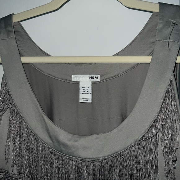 NWT H&M Fringe Flapper Dress Size Small - Picture 10 of 11